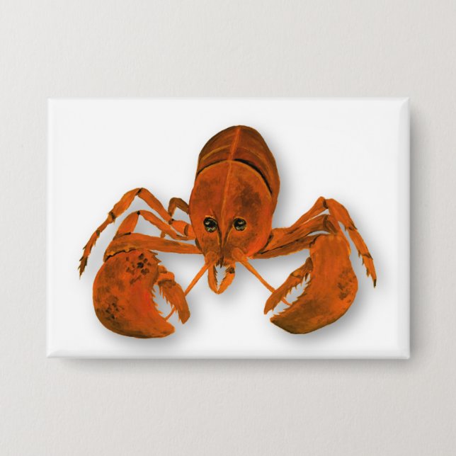 Maritime Lobster Button (Front)