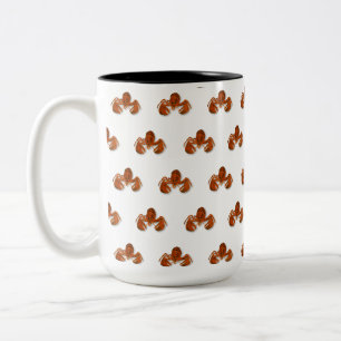 Maritime Lobster Two-Tone Coffee Mug
