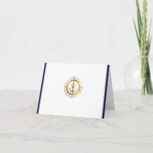 Maritime Print  Note Card