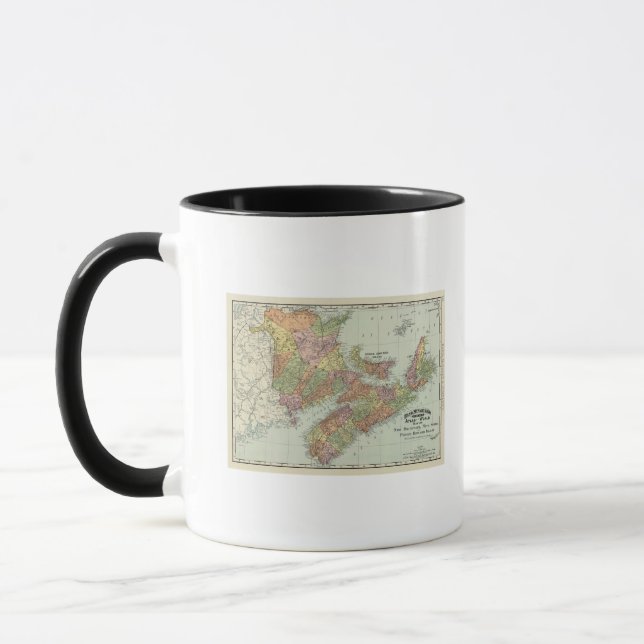 Maritime Provinces of Canada Mug (Left)