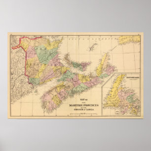 Maritime Provinces Poster