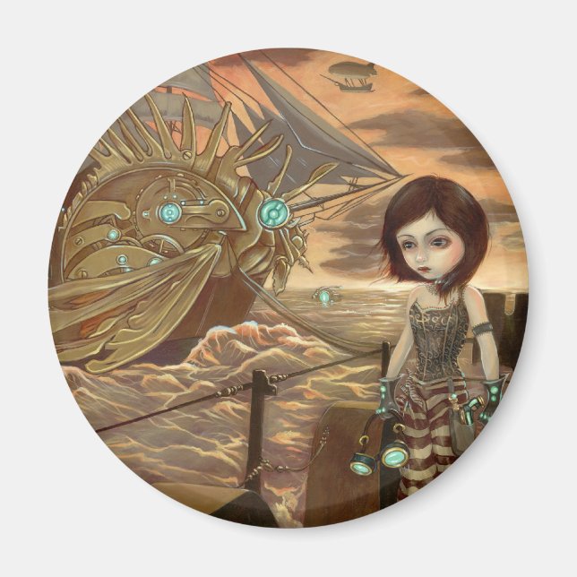 "Maritime Sunset" Magnet (Front)