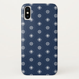 Maritime Tool Pattern iPhone X Case