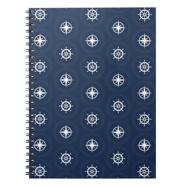 Maritime Tool Pattern Notebook (Front)