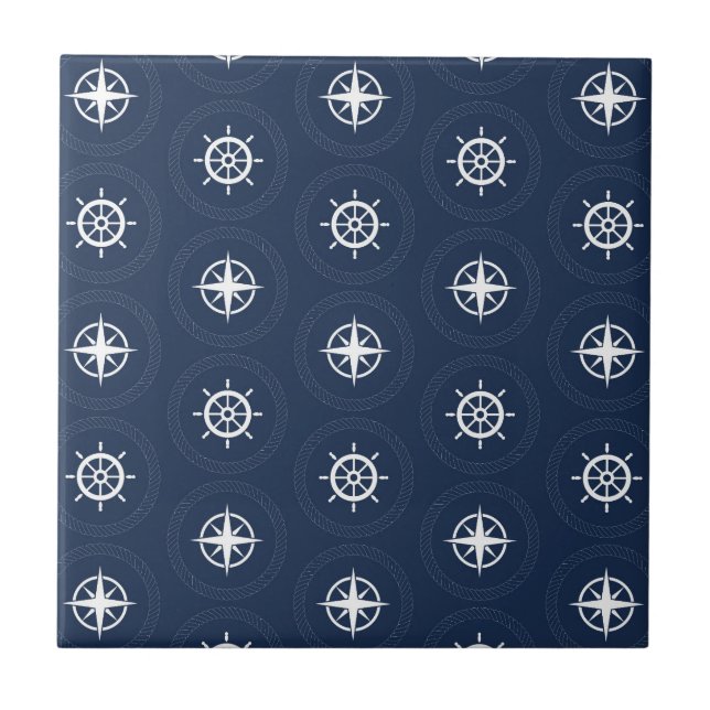 Maritime Tool Pattern Tile (Front)