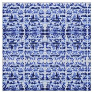 MARITIME,VINTAGE SHIPS,SAILING VESSELS,Navy Blue Fabric