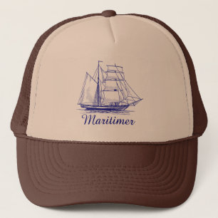 Maritimer  nautical sailing hat Nova Scotia