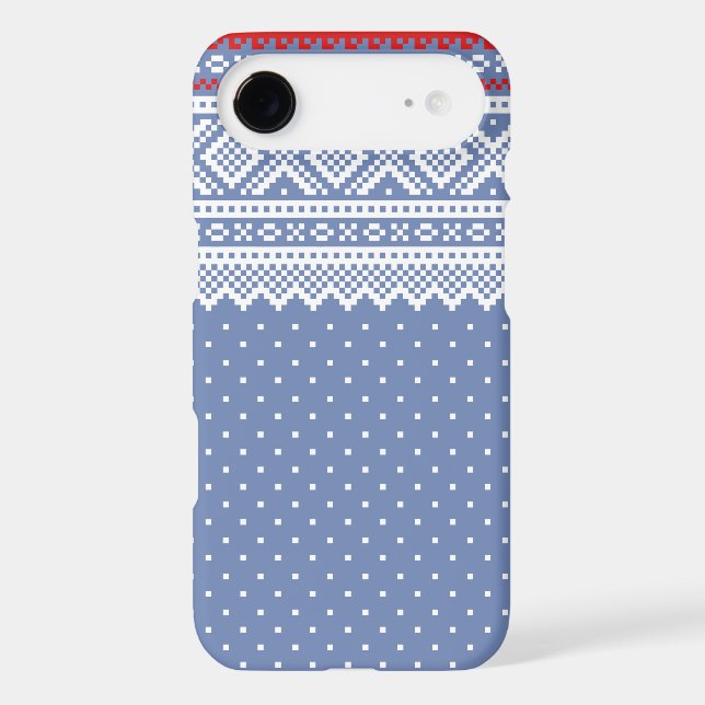 Mariusgenser Christmas Sweater Pattern Case-Mate iPhone Case (Back)