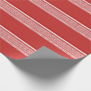 Mariusgenser Christmas Sweater Pattern Wrapping Paper