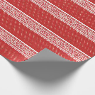 Mariusgenser Christmas Sweater Pattern Wrapping Paper