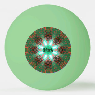 MARK ~ CHRISTMAS Shades ~ Kaleidoscope Design ~ Ping Pong Ball