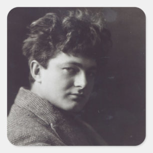 Mark Gertler Square Sticker