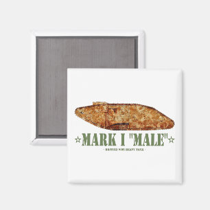 Mark I Male World War One British Heavy Tank WWI Magnet
