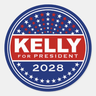 Mark Kelly for President 2028 Classic Round Sticker