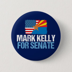 Mark Kelly for Senate 6 Cm Round Badge