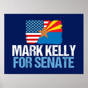 Mark Kelly for Senate Poster