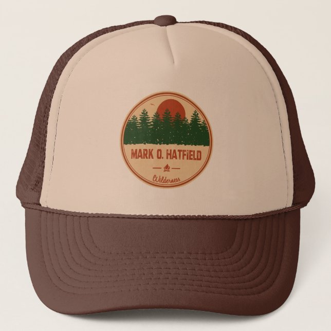 Mark O. Hatfield Wilderness Trucker Hat (Front)