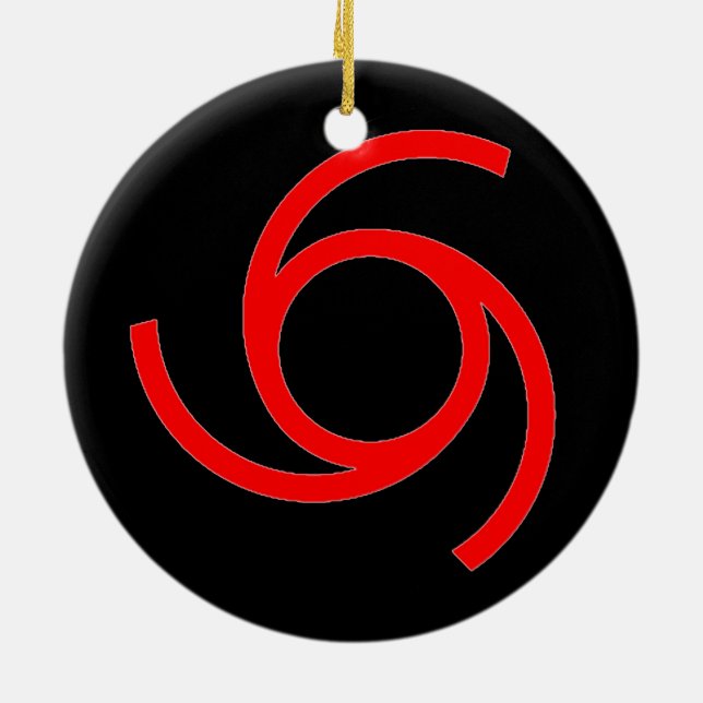 MARK of the DEVIL Ceramic Ornament (Back)