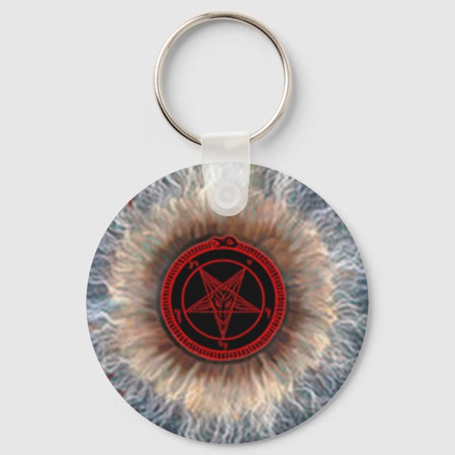 MARK of the DEVIL EYEBALL Key Ring (Front)