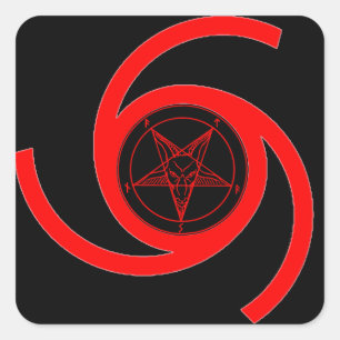 MARK of the DEVIL Square Sticker