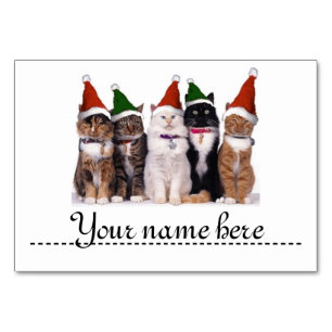 Mark-place for the table of Christmas - Number