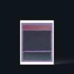 Mark Rothko art in digital style 13 Postcard<br><div class="desc">Representing Mark Rothko style in digital colors</div>