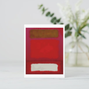 Mark Rothko art in digital style 16 Postcard