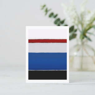 Mark Rothko art in digital style 7 Postcard