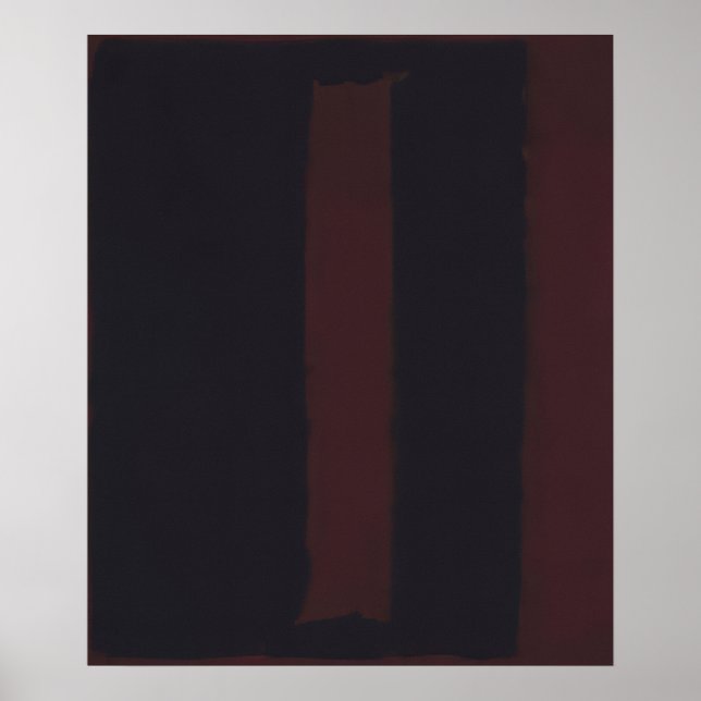 Mark Rothko - Black on Maroon - 1959 Poster (Front)