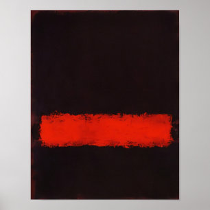 Mark Rothko - Black, Red and Black - 1968 Poster