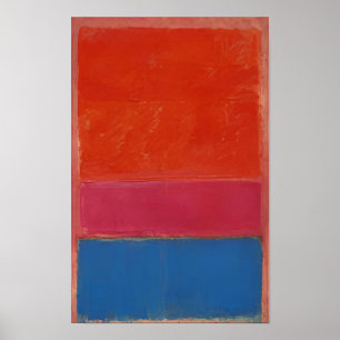 Mark Rothko - No. 1 (Royal Red and Blue) - 1954 Poster