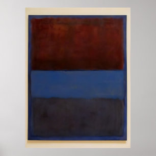 Mark Rothko - No.61 (Rust and Blue) - 1953 Poster