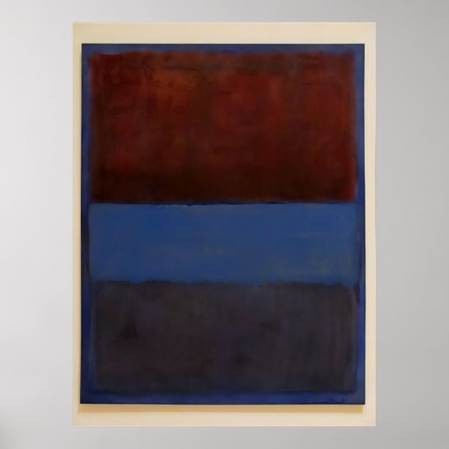 Mark Rothko - No.61 (Rust and Blue) - 1953 Poster (Front)