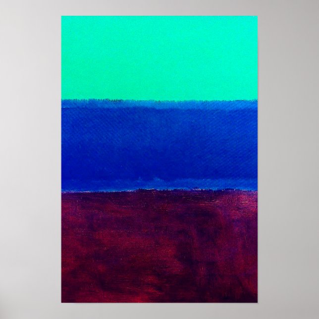 mark rothko paintings art abstract poster (Front)