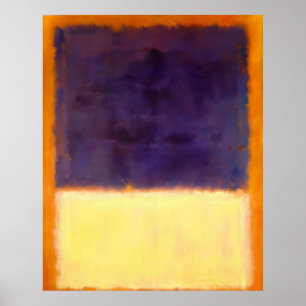 Mark Rothko - Red, Orange, Tan and Purple - 1954 Poster