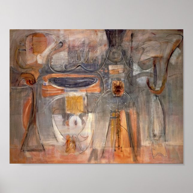 Mark Rothko - Rites of Lilith - 1945 Poster (Front)