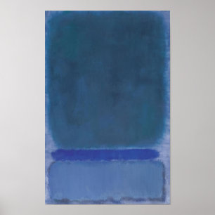 Mark Rothko - Untitled (Green on Blue) - 1968 Poster
