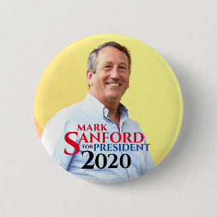 Mark Sanford 2020 6 Cm Round Badge