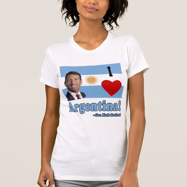 Mark Sanford I Love Argentina T-Shirt (Front)