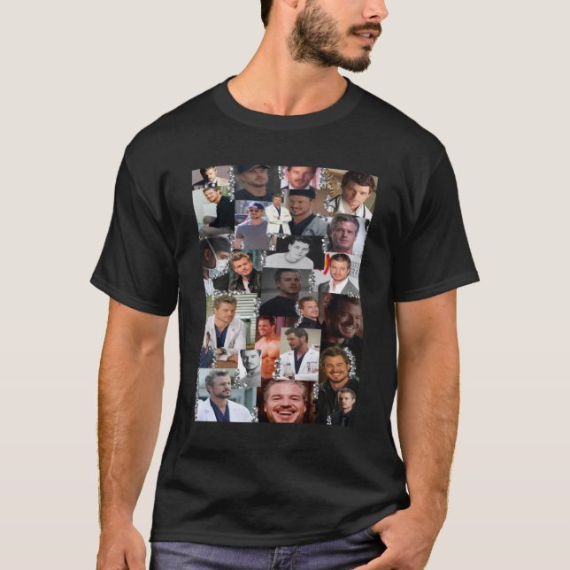 Mark Sloan Collage T-Shirt (Front)