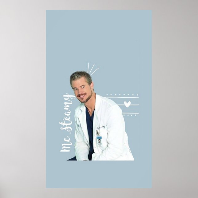 Mark Sloan  McSteamy Poster (Front)