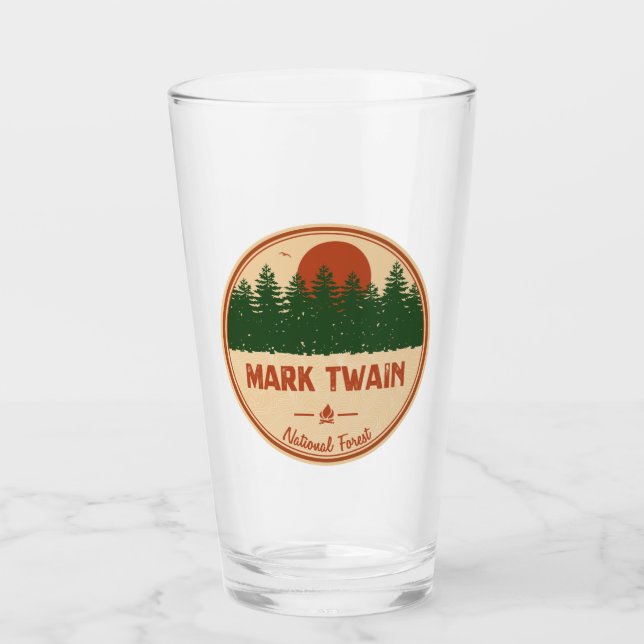 Mark Twain National Forest Glass (Front)