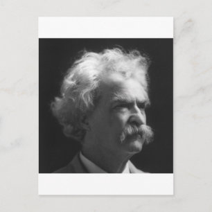 Mark Twain portrait Postcard