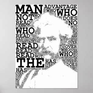 Mark Twain Poster
