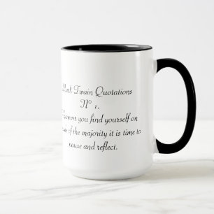 Mark Twain Quotations N° 1 Mug