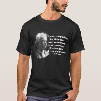 Mark Twain Quote men's t-shirt