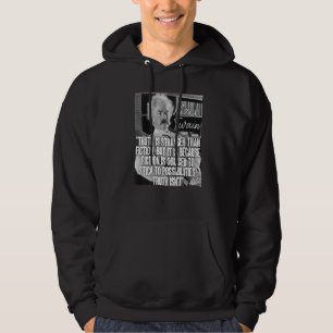 Mark Twain Quote Truth Is Stranger Than Fiction Bu Hoodie