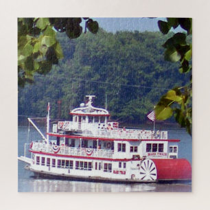 Mark Twain Riverboat Jigsaw Puzzle