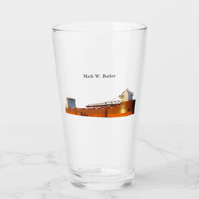 Mark W. Barker glass (Front)