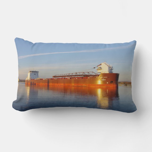 Mark W. Barker lumbar pillow (Front)